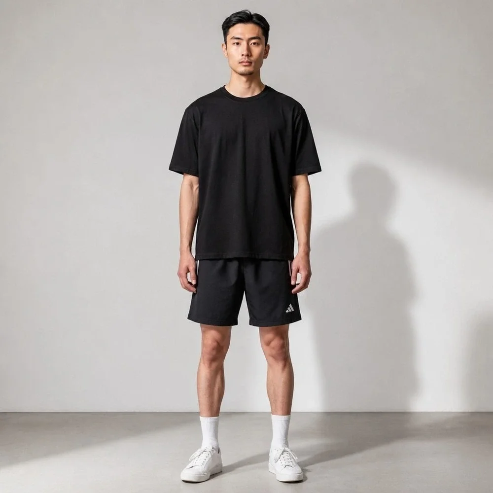 Adidas Men OTR B Short Running Shorts Black 2XL 9 IY0704